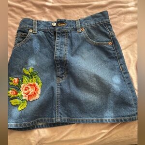 Gucci denim skirt